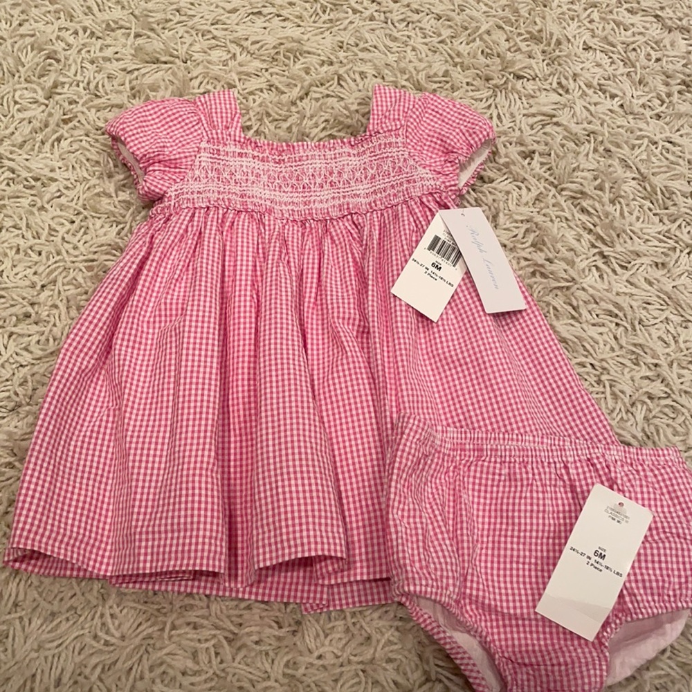 Ralph Lauren 6M Girl Dress, Perfect for Holidays! NWT